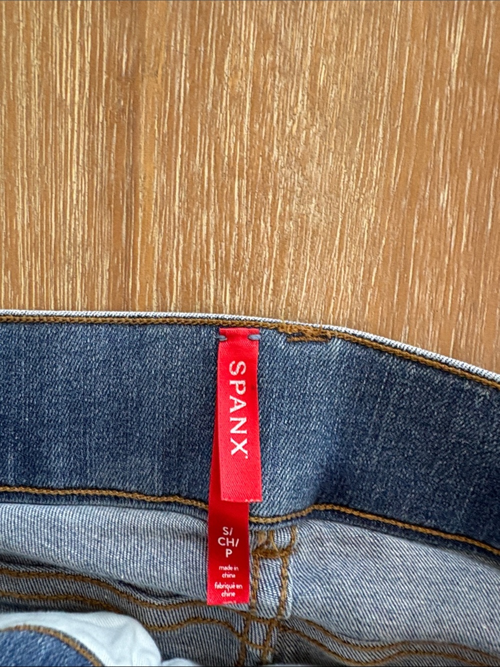 Preowned SPANX Blue Denim Jeans SizeS/CH P